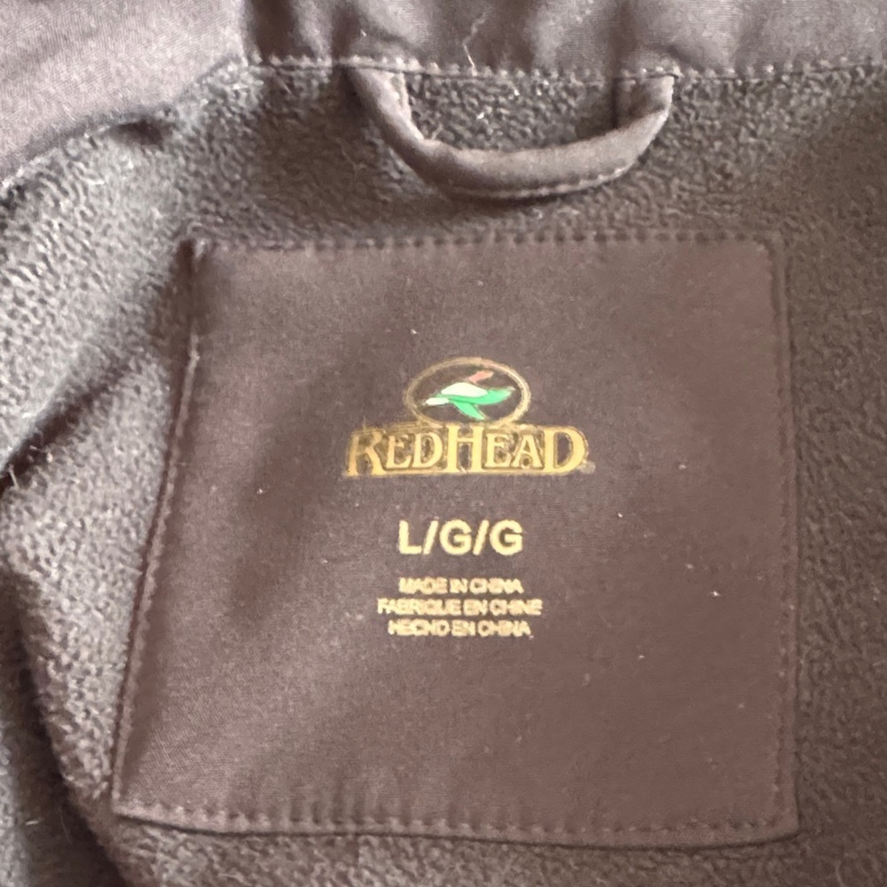 REDHEAD Men's Black Soft Shell Jacket | Large - Picture 8 of 8
